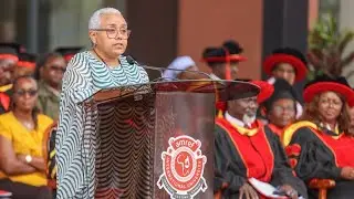 Former First Lady Margaret Kenyatta graces Amref International University (AMIU) 6th Graduation!!