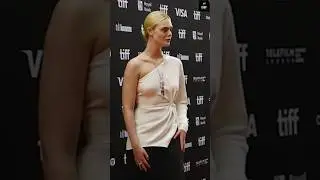 Elle Arrives at TIFF Premiere of Sentimental Value ✨🎬 #ellefanning#redcarpet#sentimental#value