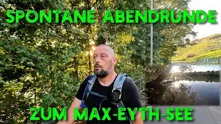 18 km Hochsommer - Abendrunde Stuttgart - Max-Eyth-See