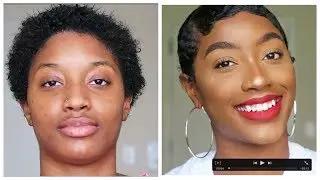 HOW TO SLICK DOWN YOUR TWA FOR SHORT NATURAL HAIR