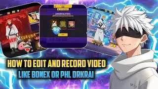 HOW TO RECORD AND EDIT VIDEO | LIKE BONEX FF AND PGL DRKRAI 🪽