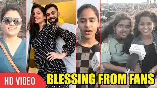 BLESSING FROM FANS For #Virushka Baby Girl | Public Reaction On Virat & Anushka Baby Girl