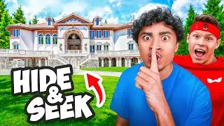 HIDE AND SEEK in Ninja Kids MANSION!