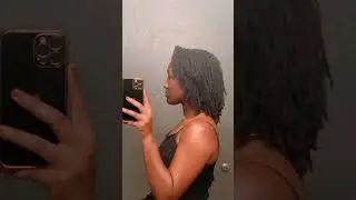 Quick lil length check ✨#microlocs #locs #4chair