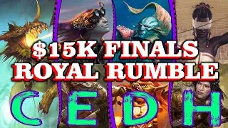 Финал с призовым фондом 15 000 долларов - Королевская битва - Игровой процесс CEDH - Тимна/Халана...