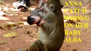 DEEP PITY BABY ALBA CRY CALLING MOM ANNA STOP ...STOP , WHY DO WRONG ON HER BABY LIKE THIS? |