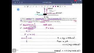Mechanics Paper 4 9709/43 Nov 2018 variant 43