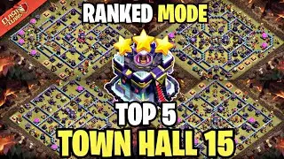 TOP 5! NEW BEST TH15 BASE Layout + Copy Link 2025 | Town Hall 15 (TH15) Ranked Mode / War Base | COC