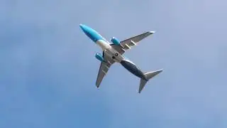 D&eacute;collage d' un Boeing 737-86Q (SF) Prime Air &agrave; Li&egrave;ge-Airport &agrave; destination de Madrid 