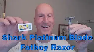 Shark Platinum Blade and Vintage Fatboy Razor