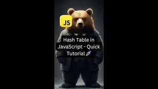 Hash Table in JavaScript - Quick Tutorial 🚀 #question #javascript #jobinterview #hashtable