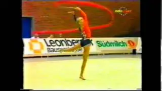 Marion ROTHHAAR (FRG) ribbon - 1989 European Cup Hanover