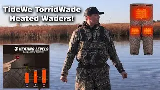 TideWe TorridWade Heated Hunting Waders Review!