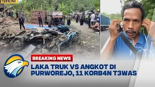 BREAKING NEWS - Laka Maut di Purworejo, Saksi Mata: Lokasi Ini Memang Rawan Laka