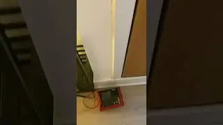 Fridge is Easily Accessible - Hallway Door in Scottish Rental Property