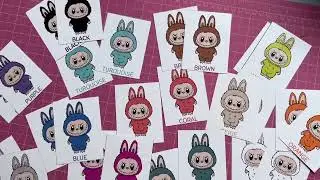 Labubu Memory Game for Kids | Printable Matching Game | Fun Family Activity | Art & DIY Craft Idea