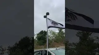 Flag of Prussia flying! #prussia #prussian #prussianglory