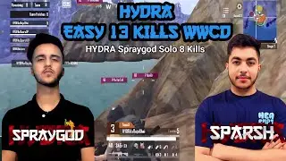 Hydra Zone Magnet 🐉 | Hydra Easy 13 Kills Chicken dinner🐉 | Hydra Spraygod Solo 8 Kills | Hydra