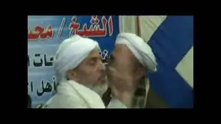 الشيخ محسن سلام مع الشيخ عبد الرحمن اسماعيل عز الدين في بساط كريم الدين