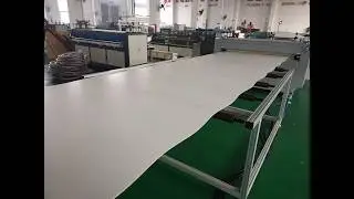 S Flute Line PP Hollow Corrugated Sheet Production Machine