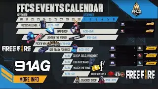 FFCS Events Calendar Full Details ffcs events all details ffcs start garena free fire 91ag gamer