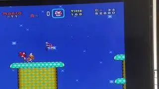 Super mario world Glitch - no emulation