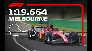 F1 2022 NEW Layout! Albert Park Circuit camtool replay preview