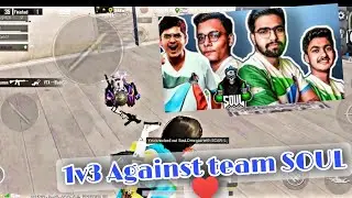 1v3 Against new Soul&hearts;️. Fan moment'😍