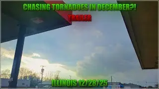 Twisted Storm Chaser Chases In Illinois In December!! | 12/28/25 Chase Trailer (Link In Description)