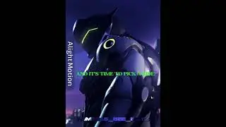 Messed up on the text 😭 but here&rsquo;s a genji edit
