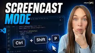 Share your VS Code like a PRO 💎 Screencast Mode 🚀