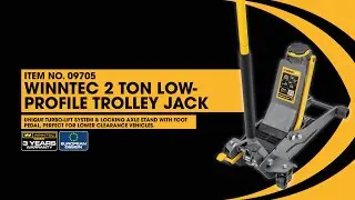 SIP | 09705 WINNTEC from SIP 2 TON Low-Profile Trolley Jack