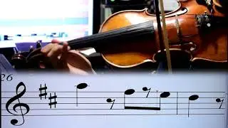 Partitura para VIOLÍN de CHACARERA DEL MONTE