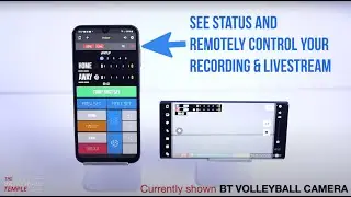 New Record & Livestream Bar in BT Controller - Highlight of the Week (Volleyball, Basketball,& more)