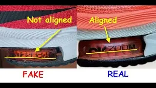 Nike Zoom Alphafly next% how to spot fake. Real vs fake Nike Air Zoom Alphafly sneakers