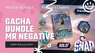 REVIEW BUNDLE MR NEGATIVE - MAHAL TAPI WORTH??? | MARVEL SNAP