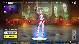 Solo con las miticas de wenpool
