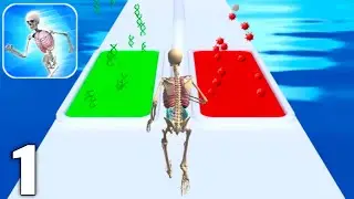 DNA Run 3D - Gameplay Walkthrough Part 1 All Levels 1-20 (Android & iOS)