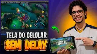 Como Capturar a Tela do Celular ou Tablet no PC (Sem Delay) | Scrcpy + OBS