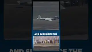NASA plane belly-lands at Ellington Field &mdash; flames seen in video