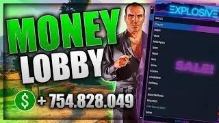 ✔️ FREE GTA 5 MODDED LOBBY | ​​💲 EXPLOSIVE MOD MENU ​💲 | ⏫ MONEY AND RP ⏫