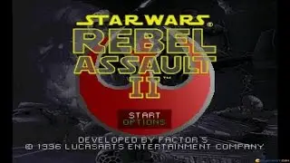 Star Wars: Rebel Assault II: The Hidden Empire gameplay (PC Game, 1995)
