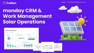 monday CRM and work management for Solar Operations