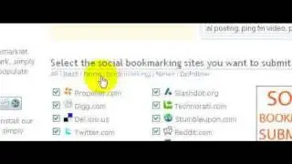 SocialMarker How To Tutorial
