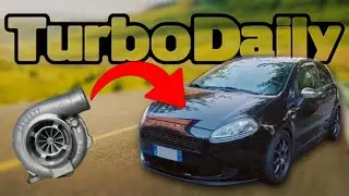 TURBINA di un CAMION sulla mia PUNTO!🤯 | turbina TD04 1.4 t-Jet