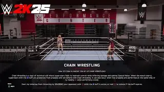 Chain Wrestling / WWE 2K25 Performance Center Walkthrough #6