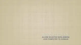 Allow selected non-admin users to join computers to domain | 13/100 hands-on examples