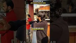 Students not allowed in JEE Mains 2026 Mock Drill 😱 Shocking Reaction #shorts #esaral #jee #jee2026