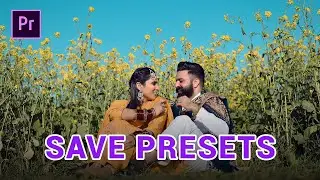 How to Save a Custom Lumetri Color Preset in Premiere Pro in Hindi? Color Grading in Premiere Pro