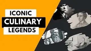 From Chefs to Icons: The Tastemakers Who Shaped Culinary History!